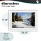 Stupell Industries Way Up North Landscape Framed Print Under Glass, design by Petal Prints Design